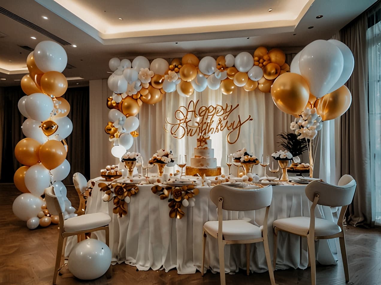 Luxury Birthday Party